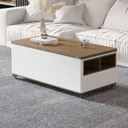 Modern Lift Top Coffee Table + 3 Drawers