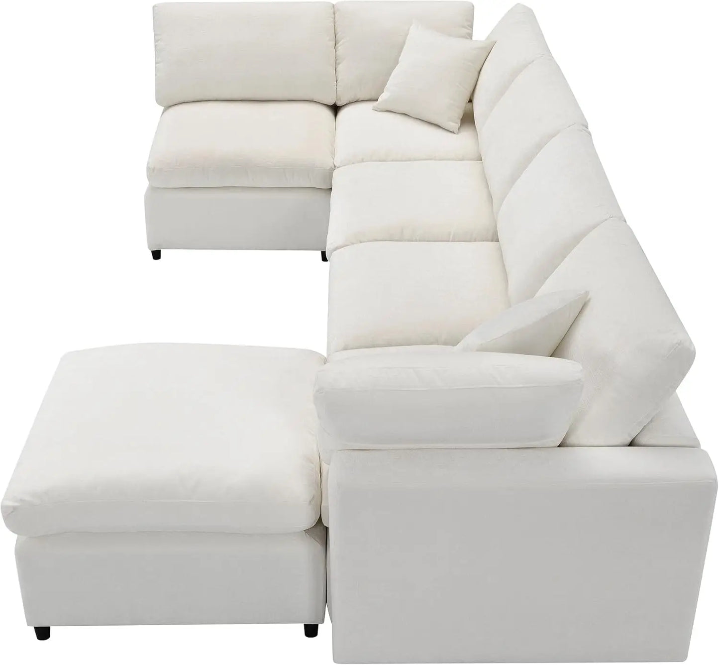 Modular 6 Seater Cloud Sofa