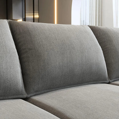 Oversized combination sofa with storage seats