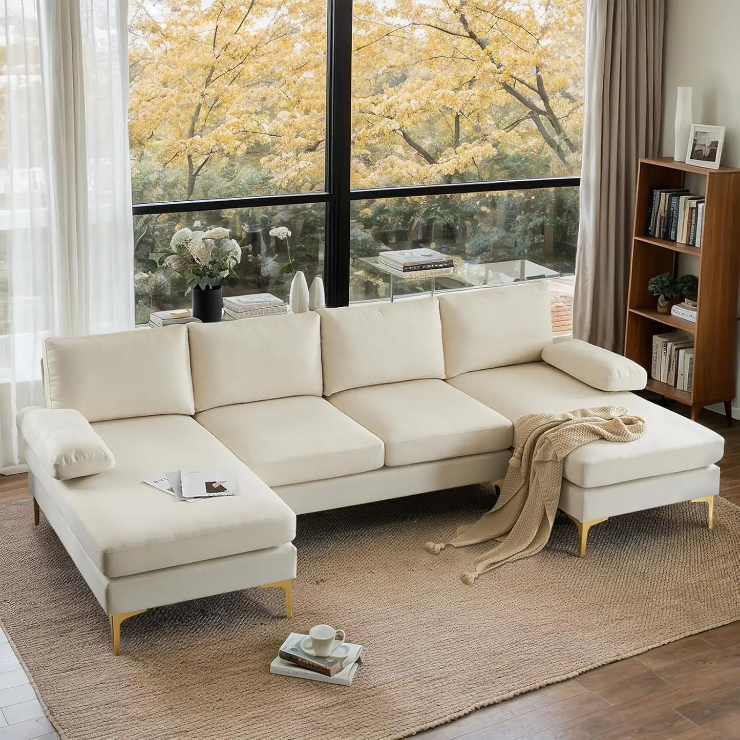 Modern Sectional with Chaise