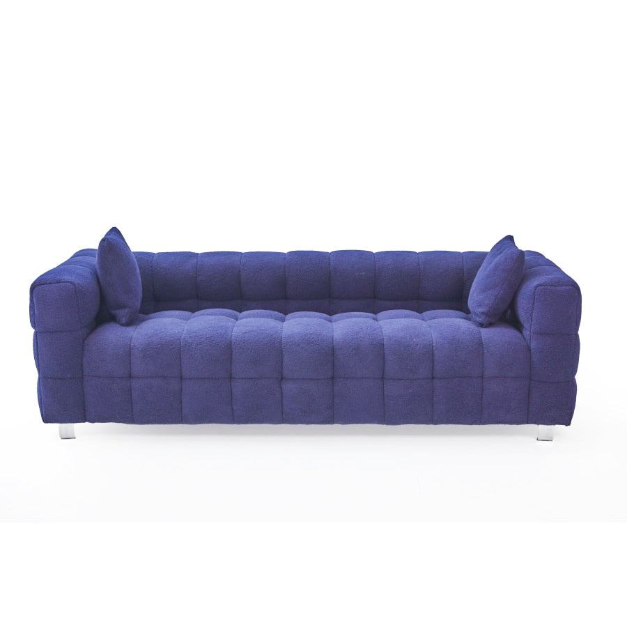 Blue Grain Sofa + Two Pillows