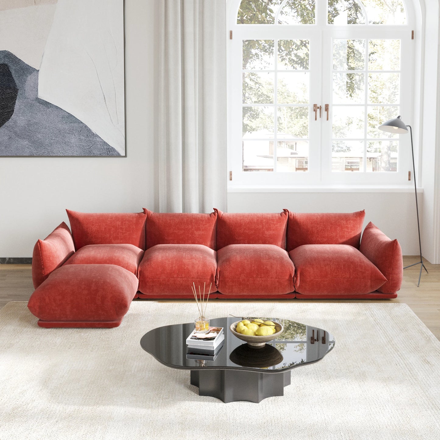 Minimalist Modern Floor Couch