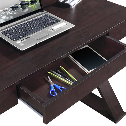 Espresso X Writing Desk