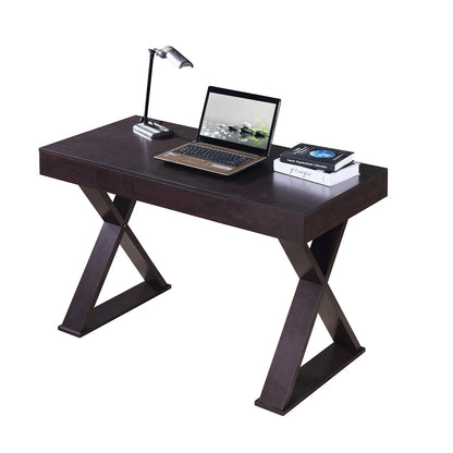 Espresso X Writing Desk