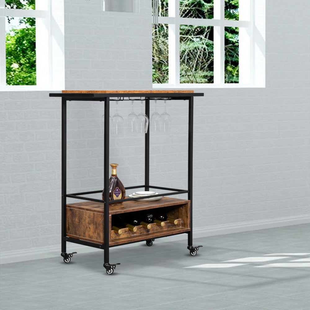 2-Layer Wine Cart