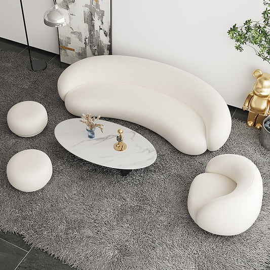 Geschwungene moderne Cloud-Couch