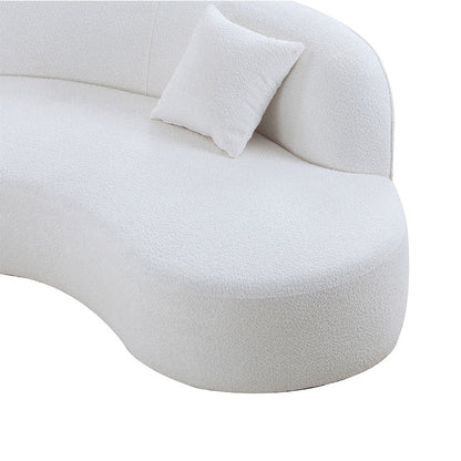 Luxuriöses modernes gebogenes Sofa