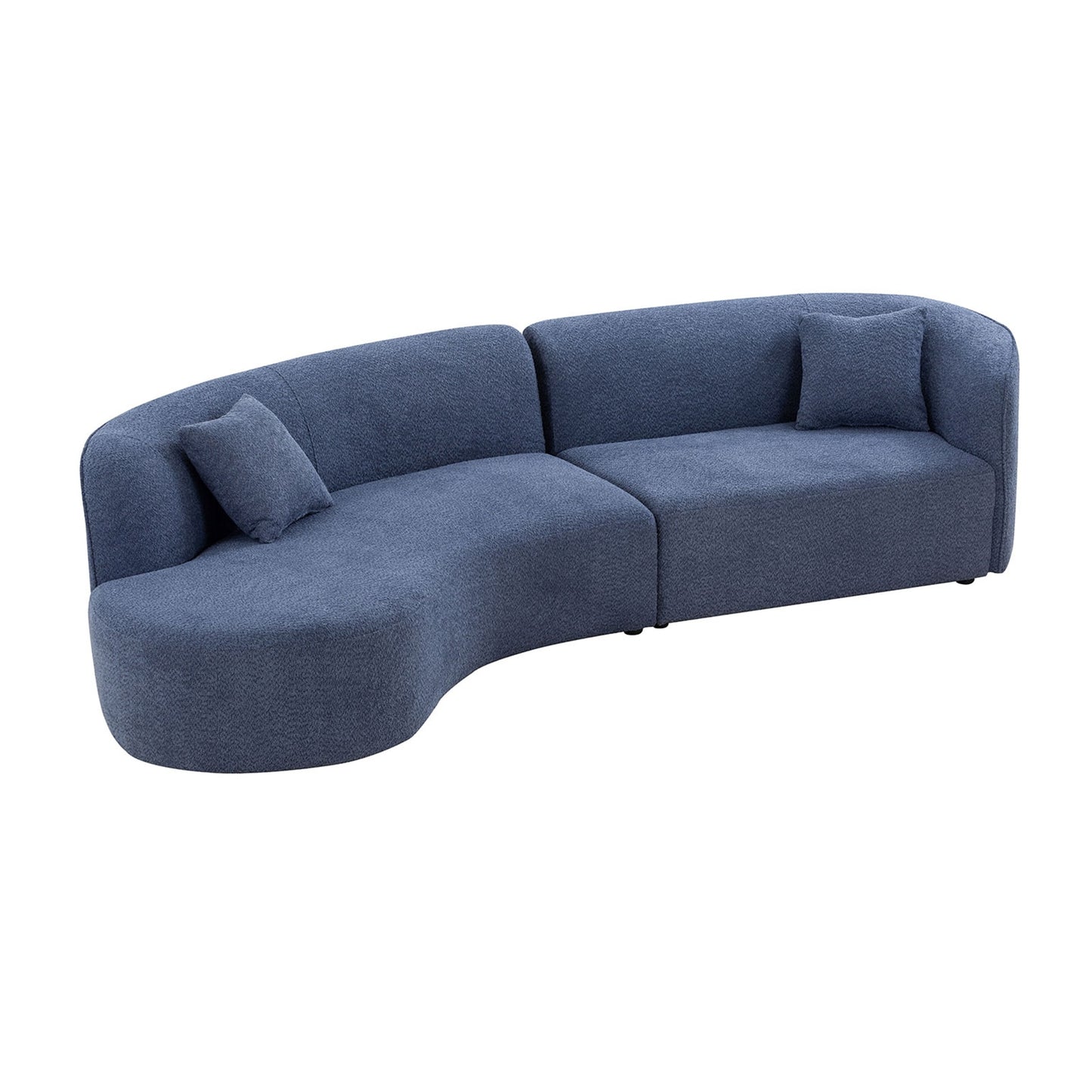 Luxuriöses modernes gebogenes Sofa