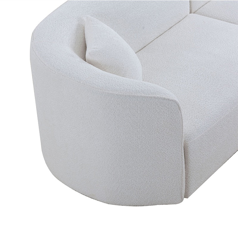 Luxuriöses modernes gebogenes Sofa