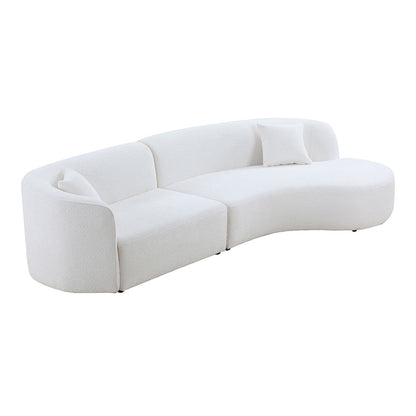 Luxuriöses modernes gebogenes Sofa