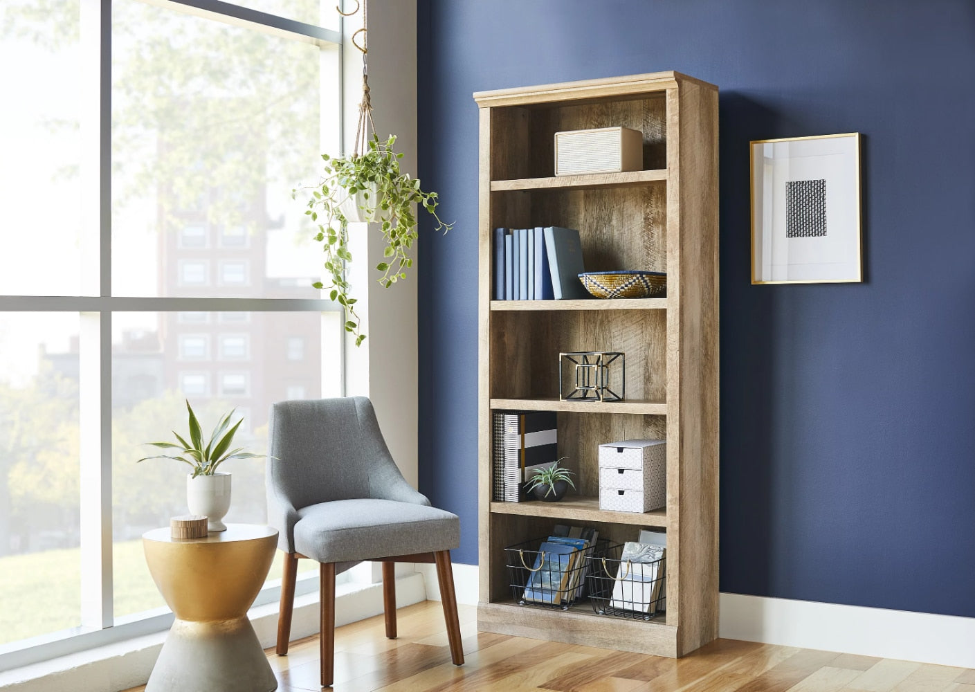 3 Shelf Bookcase with Doors