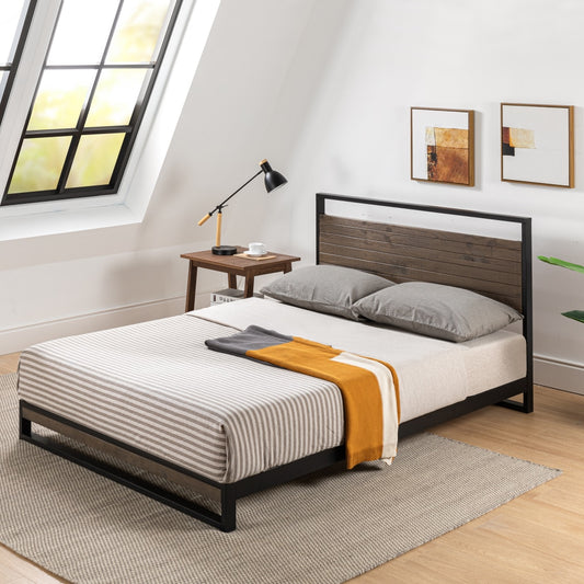 Wood Platform Bed Frame