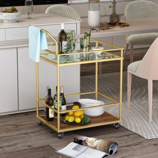 Gold Bar Cart