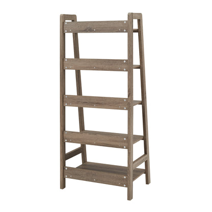 5-Shelf Ladder Bookcase