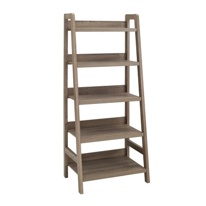 5-Shelf Ladder Bookcase