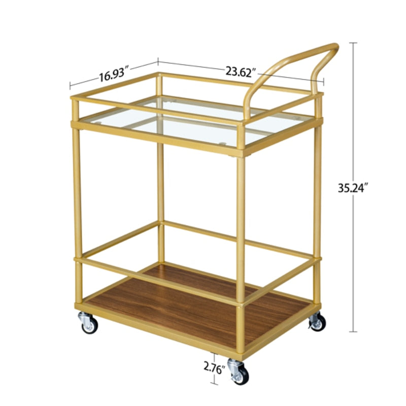 Gold Bar Cart