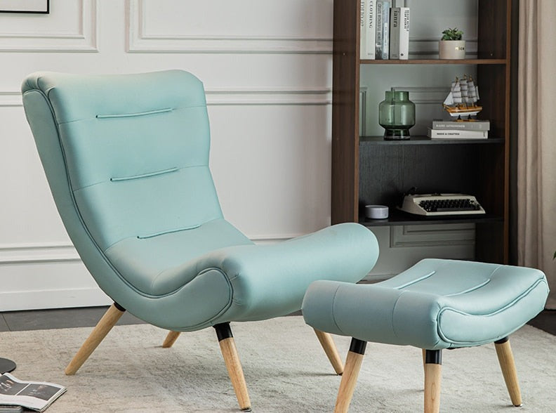 Classic Snail Chair with Ottoman