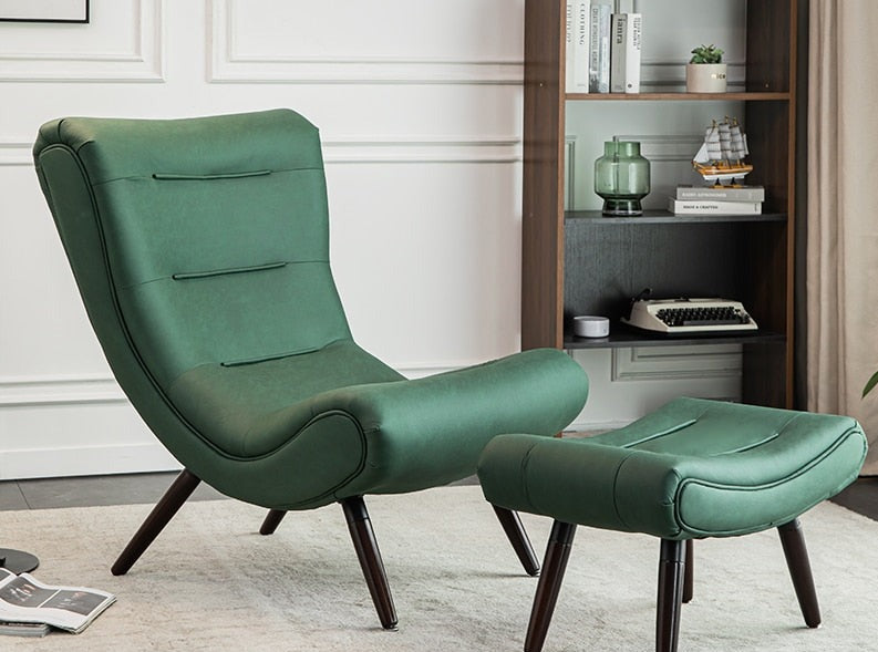 Classic Snail Chair with Ottoman