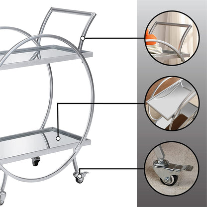 Mirror Bar Cart